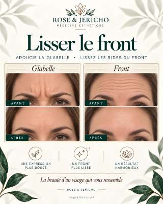 Front et glabelle